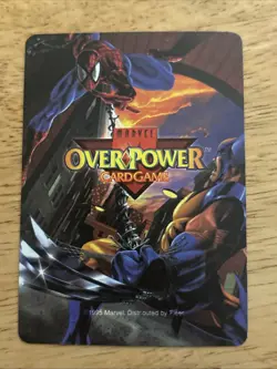 Fleer Marvel Over Power Black Cat Power 2 CCG Card - Image 2