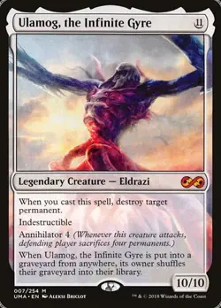 Ulamog, the Infinite Gyre Ultimate Masters NM MTG - Image 1