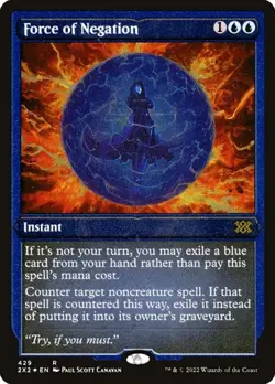 Force of Negation - Foil Etched 2XM NM MTG - Image 1