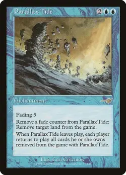 Parallax Tide - Foil Nemesis LP MTG - Image 1