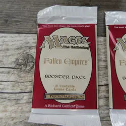LOT OF 5 Magic The Gathering MTG Fallen Empires Sealed Boosters 1994 Unsearched - Image 2