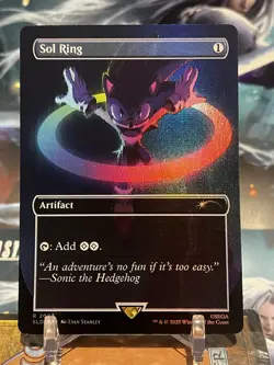 MTG | Sol Ring (2093) [Secret Lair Sonic]✨FOIL✨ - Image 1