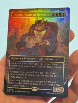 1X FOIL Jetmir, Nexus of Revels BORDERLESS DOUBLE SIDED MINT MTG Magic SLD 1509 - Image 1