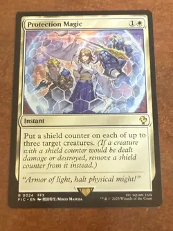 DDcards 🇨🇦 Mtg Magic Final Fantasy Commander Protection Magic - Image 1