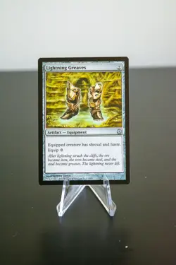 MTG 1x Lightning Greaves NM - Phyrexia vs. The Coalition - Image 1