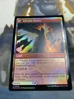 Sundering Eruption || Volcanic Fissure - #248 Foil - Modern Horizons 3 - Mtg - Image 4