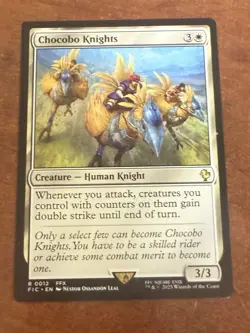 DDcards 🇨🇦 Mtg Magic Final Fantasy Commander Chocobo Knights - Image 1