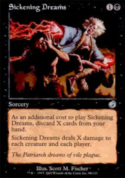 Sickening Dreams - Medium Play MTG Torment - Image 1
