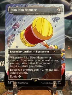 MTG | Piko Piko Hammer - Hammer of Nazahn [Secret Lair Sonic] Non-Foil - Image 1
