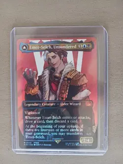 Emet-Selch, Unsundered Hades (Borderless) (Surge Foil) #539 MTG Final Fantasy - Image 2