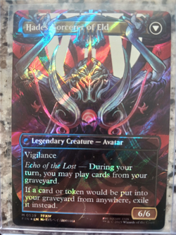 Emet-Selch, Unsundered Hades (Borderless) (Surge Foil) #539 MTG Final Fantasy - Image 3
