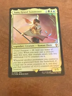 DDcards 🇨🇦 Mtg Magic Final Fantasy Commander Yuna Grand Summoner - Image 1