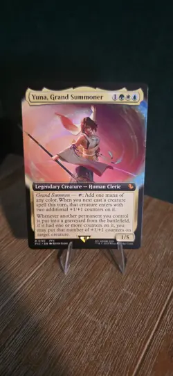 MTG: Yuna, Grand Summoner (Extended Art) Commander: Final Fantasy Regular - Image 1