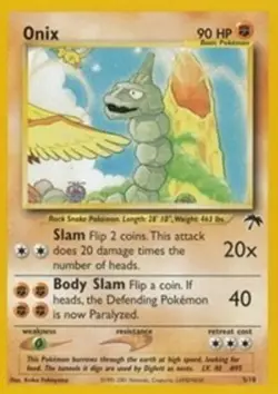 Onix (#03/18) E - Southern Islands LP Pokemon - Image 1