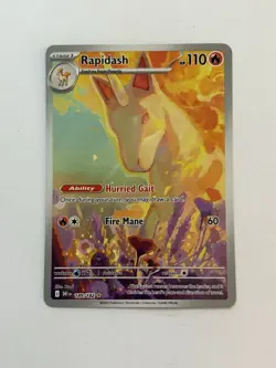2025 Pokemon SV Destined Rivals Rapidash #189/182 - Image 1