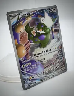 Pokemon TCG - Tornadus 210 Pokemon Center Stamped Black Star Promo, NM+ - Image 2