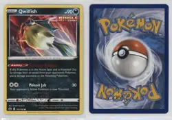 Qwilfish Pokemon Sword & Shield Chilling Reign #101 18bm - Image 3