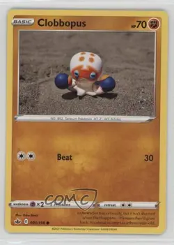 Clobbopus Pokemon Sword & Shield Chilling Reign #091 18bm - Image 1