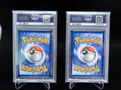 PSA 9 Pikachu & Mimikyu Holo SM 162 & 163 Team Up Blister Promo Pokemon - Image 2