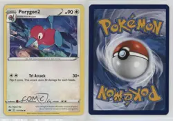 Porygon2 Pokemon Sword & Shield Chilling Reign #117 18bm - Image 3