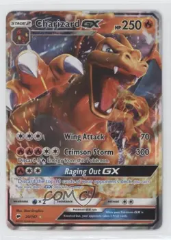 Charizard GX Pokemon Sun & Moon Burning Shadows #20 0tw4 - Image 1