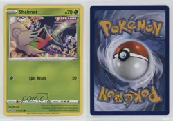 Shelmet Pokemon Sword & Shield Fusion Strike #013 18bm - Image 3