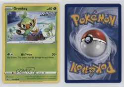 Grookey Pokemon Sword & Shield Chilling Reign #016 18bm - Image 3