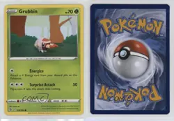 Grubbin Pokemon Sword & Shield Fusion Strike #018 18bm - Image 3