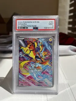 Pokemon Zeraora 151/142 Stellar Crown IR Full Art Psa 9 Eng Mint - Image 1