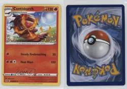Centiskorch Pokemon Sword & Shield Fusion Strike #049 18bm - Image 3