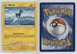 Blitzle Pokemon Sword & Shield Chilling Reign #050 18bm - Image 3