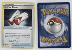 Justified Gloves Pokemon Sword & Shield Chilling Reign #143 18bm - Image 3
