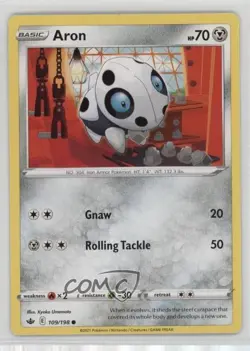 Aron Pokemon Sword & Shield Chilling Reign #109 18bm - Image 1