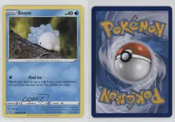 Snom Pokemon Sword & Shield Fusion Strike #084 18bm - Image 3