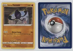 Galarian Yamask Pokemon Sword & Shield Chilling Reign #082 18bm - Image 3