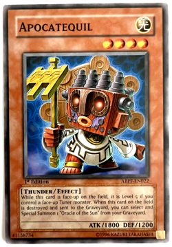 YuGiOh! - Apocatequil - ABPF-EN022 - 1st Edition - Common - Image 1