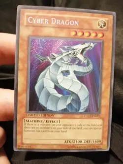 Yugioh Cyber Dragon CT03-EN002 Secret Rare American Exc - Image 1