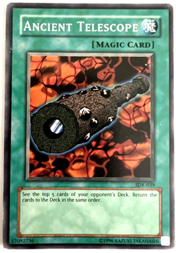 YuGiOh! - Ancient Telescope - SDK-039 - Unlimited - Common - Image 1