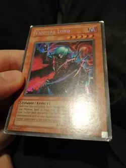 Yugioh Vampire Lord DCR-000 Secret Rare Eng - Image 4