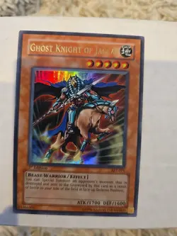 Yugioh Ghost Knight of Jackal AST-071 1st Ed Ultra Rare NM - Image 1