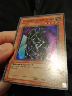 Yugioh Gearfried the Iron Knight PSV-101 Super Rare Eng - Image 2