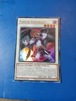 Yugioh Monster Mayhem - Fabled Gammajin - Ultra Rare - BLMM-EN013 - Image 1