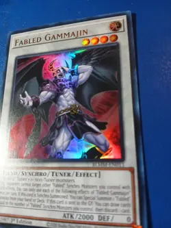 Yugioh Monster Mayhem - Fabled Gammajin - Ultra Rare - BLMM-EN013 - Image 2