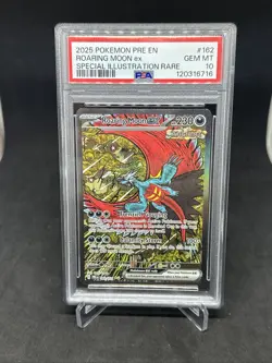 2025 Pokemon Pre En Roaring Moon Ex Special Illustration Rare PSA 10 - Image 1