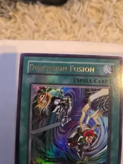 Yugioh Dimension Fusion IOC-EN094 Unlimited Ultra Rare Holo NM - Image 2