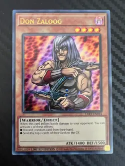 Yugioh Don Zaloog LART-EN044 Ultra Rare Limited Edition VLP - Image 1