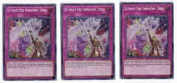 Yugioh Ultimate Fire Formation Sinto FIGA-EN021 1st SECRET X3 (NM) - Image 1
