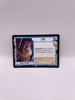 Star Wars Unlimited SOTG FINN - THIS IS A RESCUE RARE NON FOIL CARD 003 - Image 1