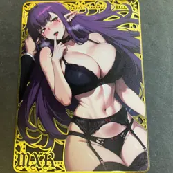 Goddess Story Gold METAL Card - Maiden Party Serial Number #021/100! Esil Anime - Image 1