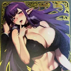 Goddess Story Gold METAL Card - Maiden Party Serial Number #021/100! Esil Anime - Image 2